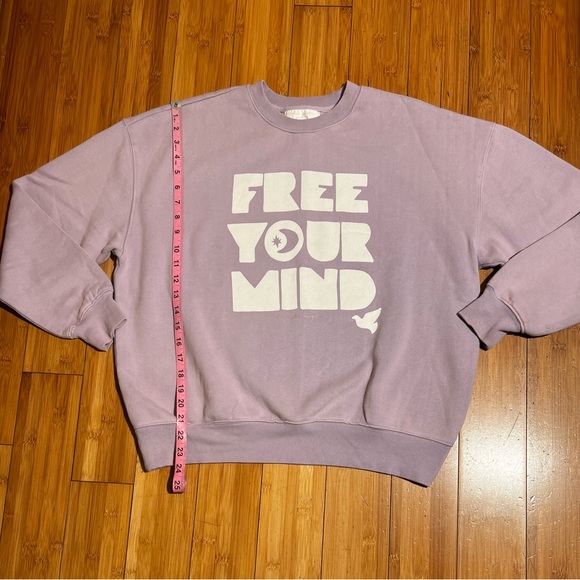 Spiritual Gangster Free Your Mind Graphic Sweatshirt Size S - Picture 13 of 15